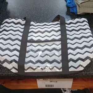 Swim bag with velcro enclosure